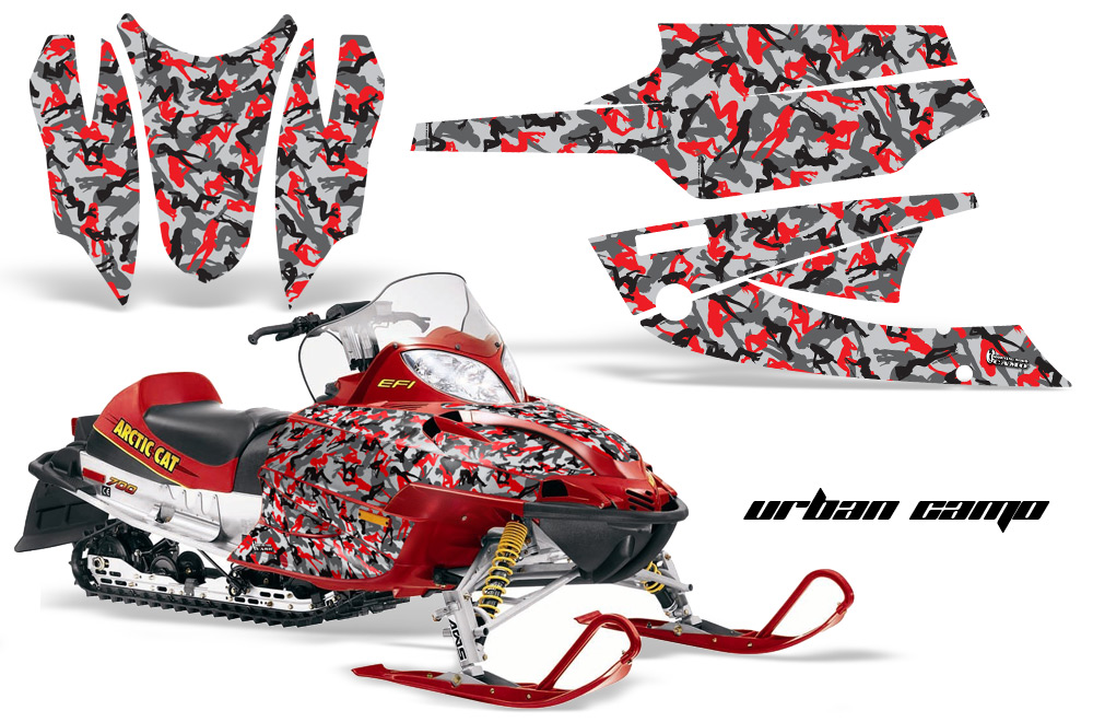 Arctic Cat Firecat Graphics Kit UC R